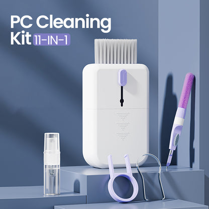 Ultimate Clean Pro 11-in-1 Portable Cleaning Kit – Effortlessly Maintain Your Computer, Phone & Earbuds