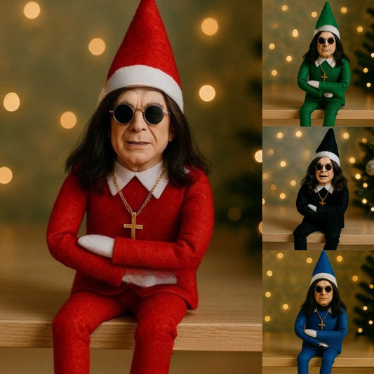 Ozzy Christmas Elf Doll